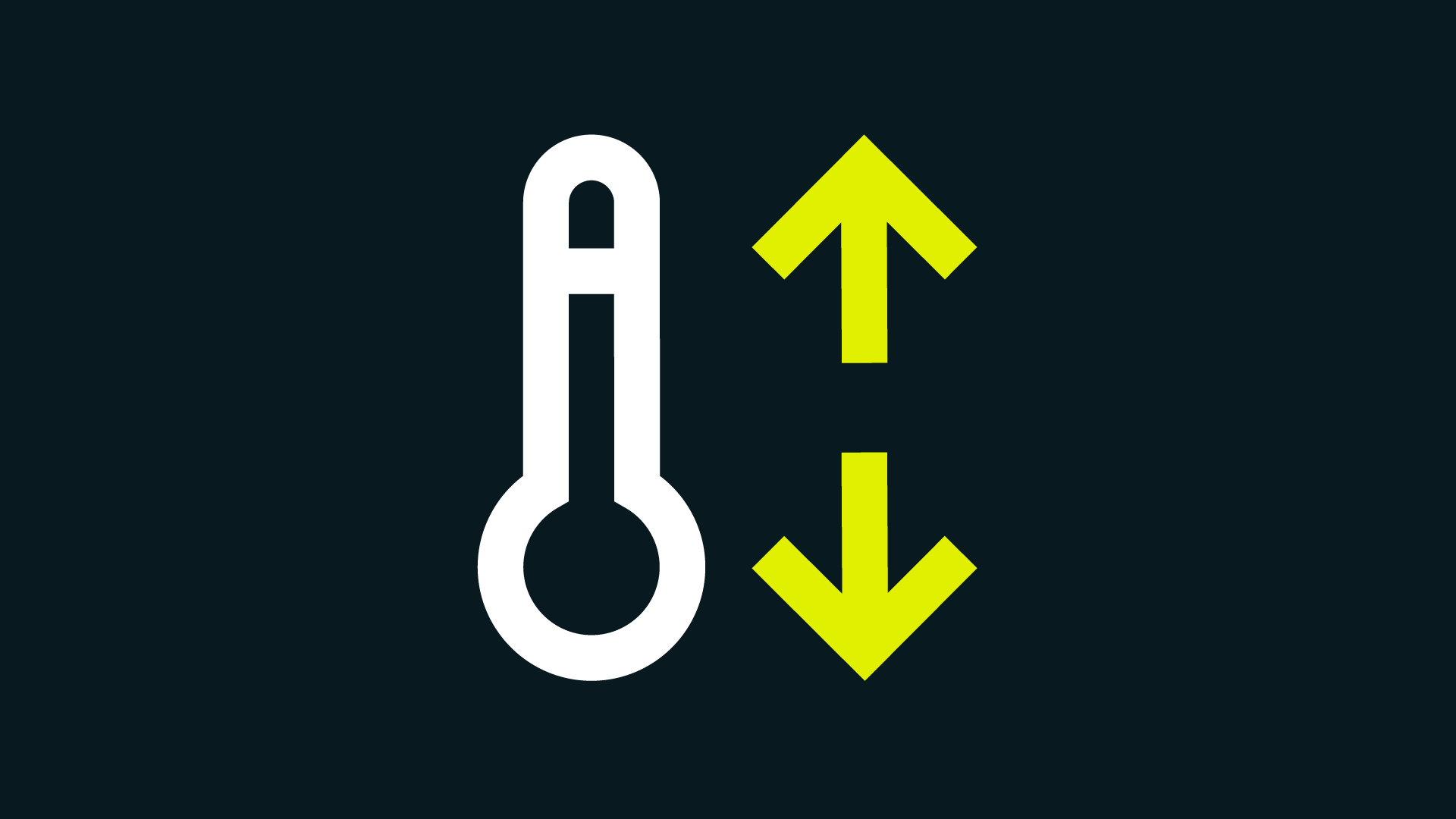 symbol for a wide temperature range symbol for a wide temperature range