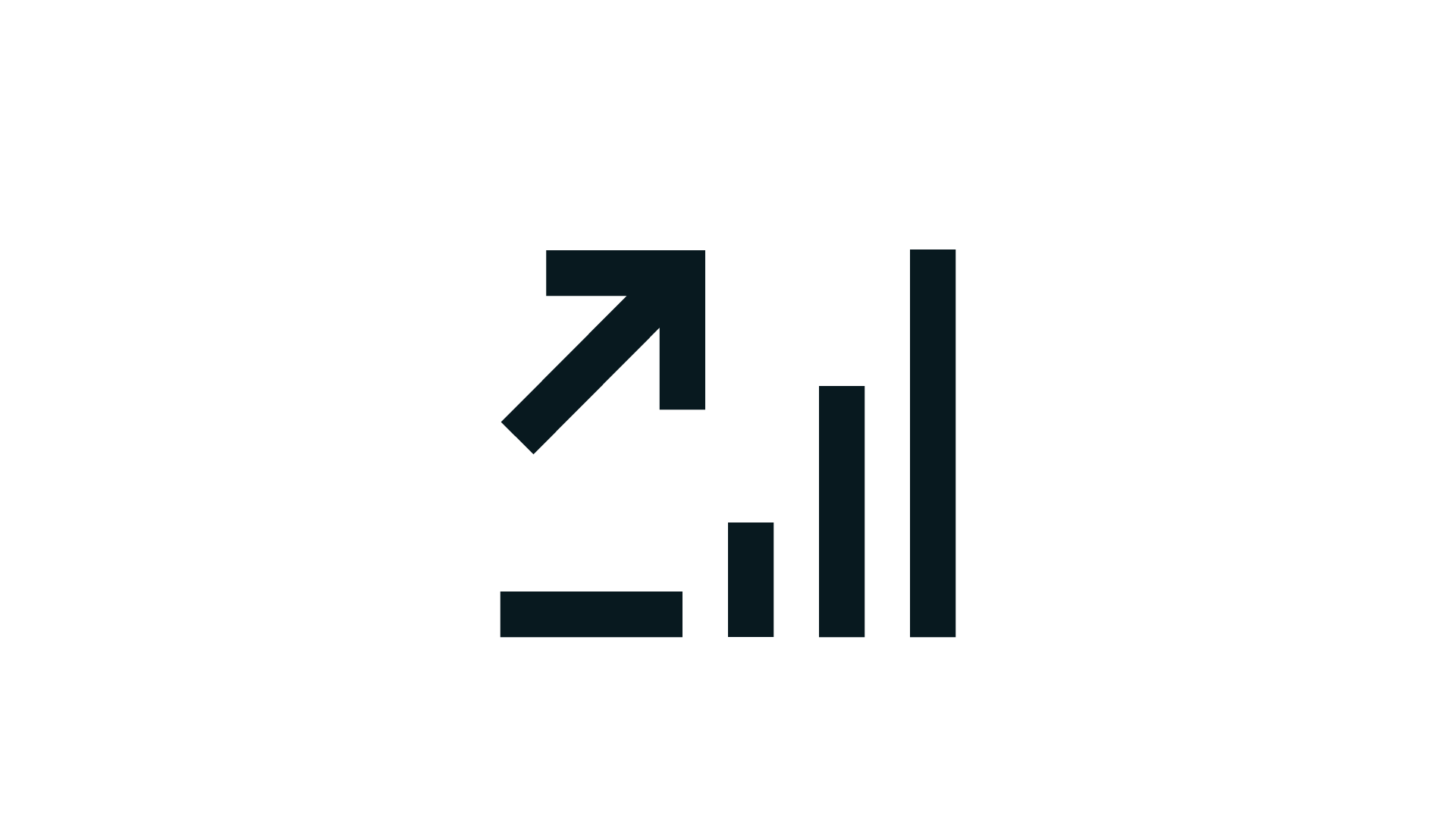 Increase symbol Increase symbol