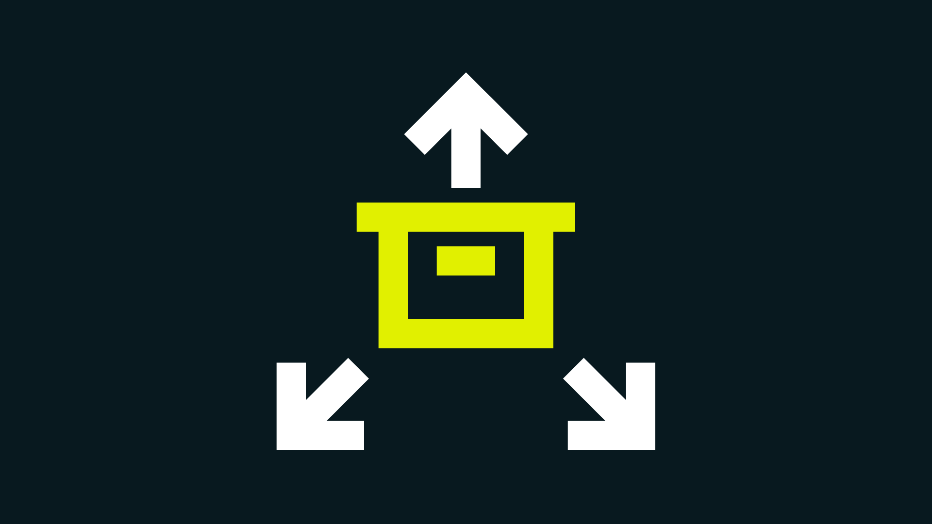 Intralogistics symbol Intralogistics symbol