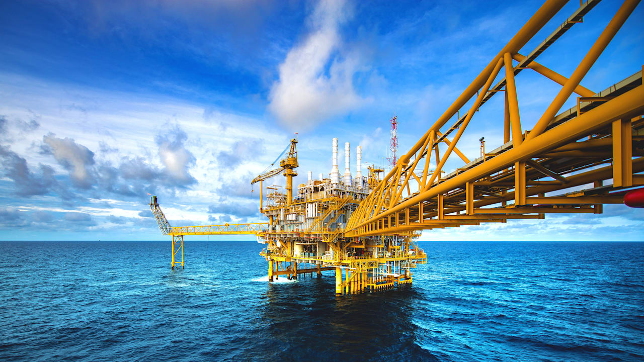 Offshore Oil and gas rig Offshore Oil and gas rig