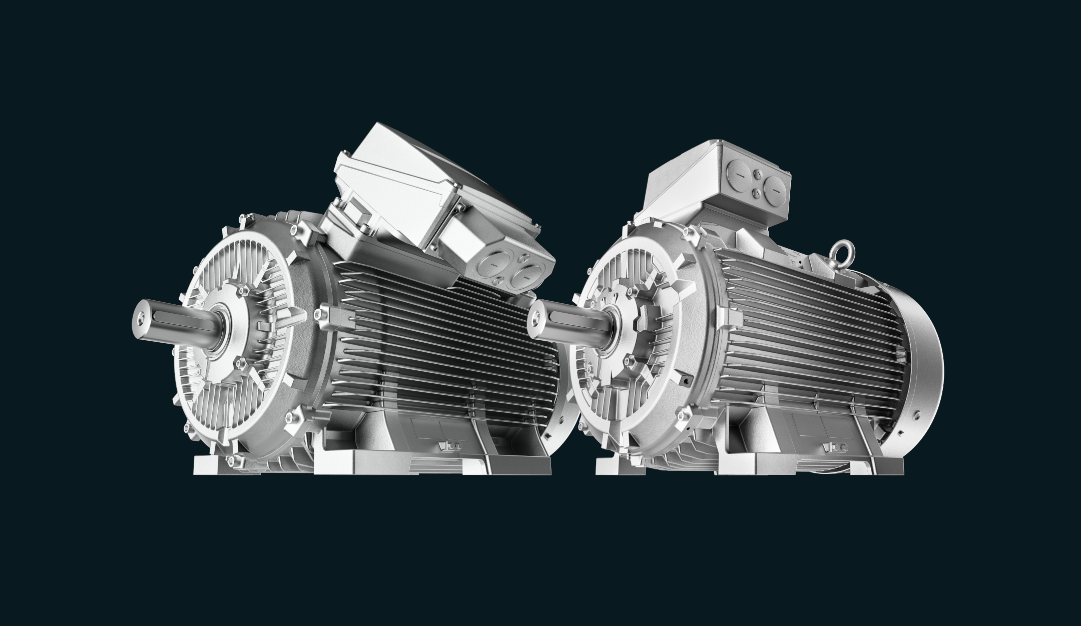 Two Innomotics XP CHEMSTAR motors Two Innomotics XP CHEMSTAR motors