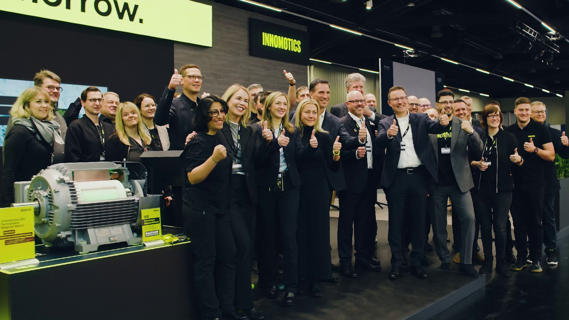 Innomotics booth team Innomotics booth team