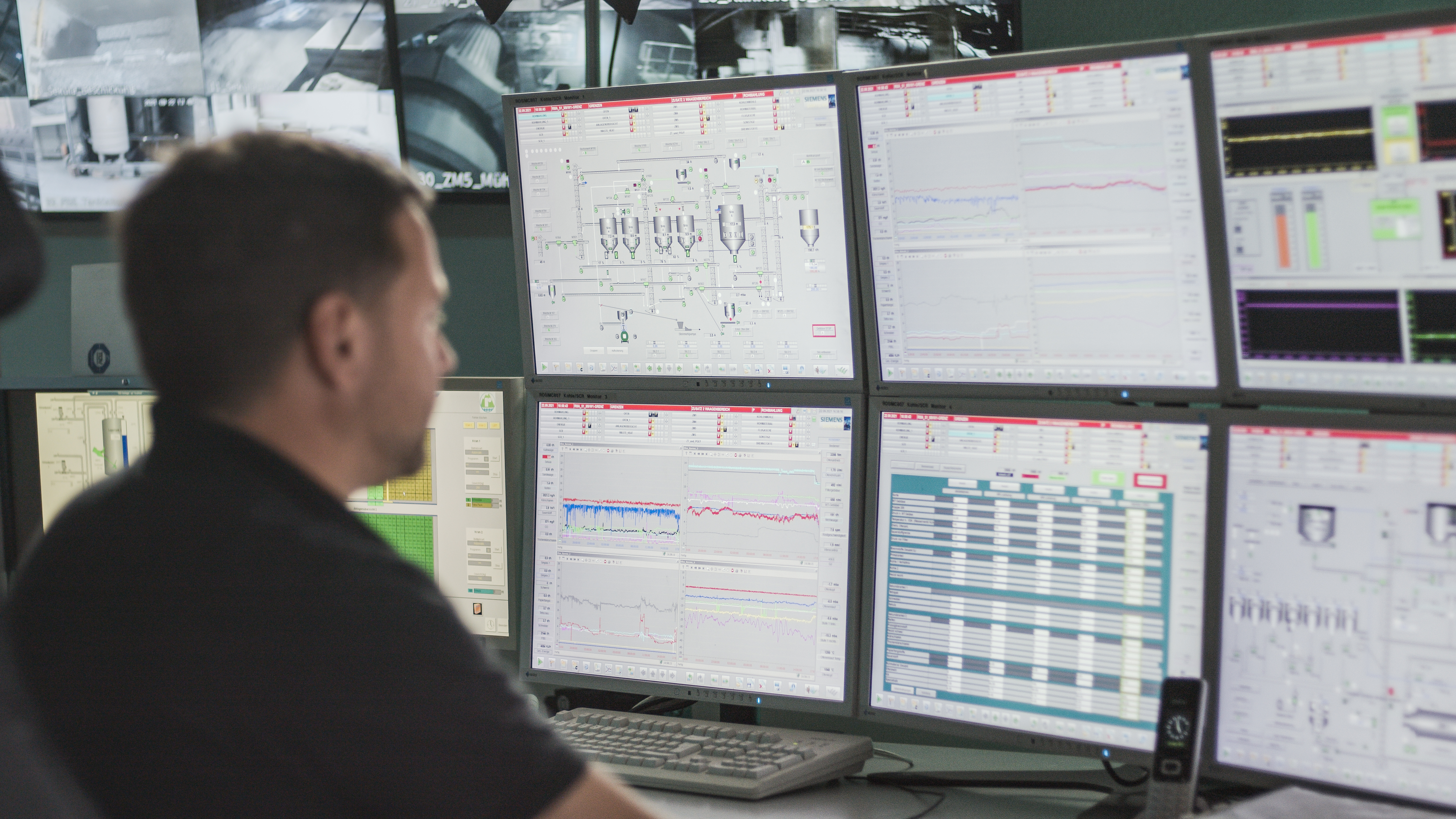 ROHRDORFER Zement - Control room ROHRDORFER Zement - Control room